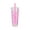 Hot Pink, variant on Coquette Pink Bow Aesthetic Plastic Cups with Lids and Straws Cute Double Layer Clear Iced Coffee Cups Bulk Reusable Preppy Tumbler for Teen Girls Party Gifts Pink 700ml