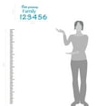 thumbnail image 2 of Giant DIY Growth Chart Kit Height Wall Ruler Decal Sticker, 2 of 4