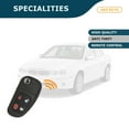 thumbnail image 4 of AKS KEYS New Replacement for Jaguar 2000 - 2009 Flip Key Keyless Remote FCC# NHVWB1U241, 4 of 5