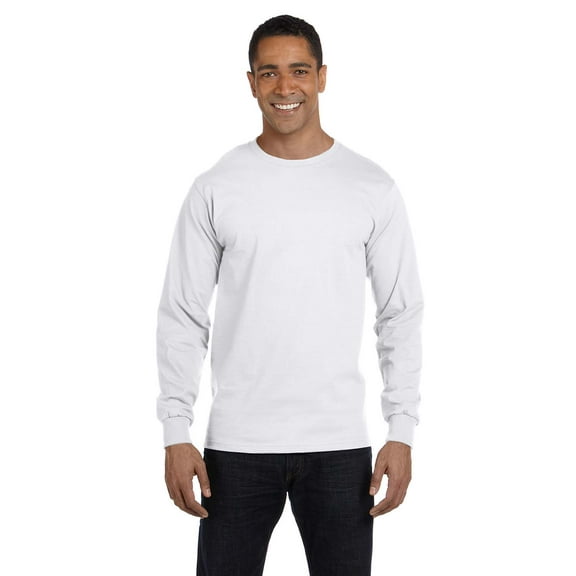 5186 - Hanes Adult Beefy-T Long-Sleeve T-Shirt