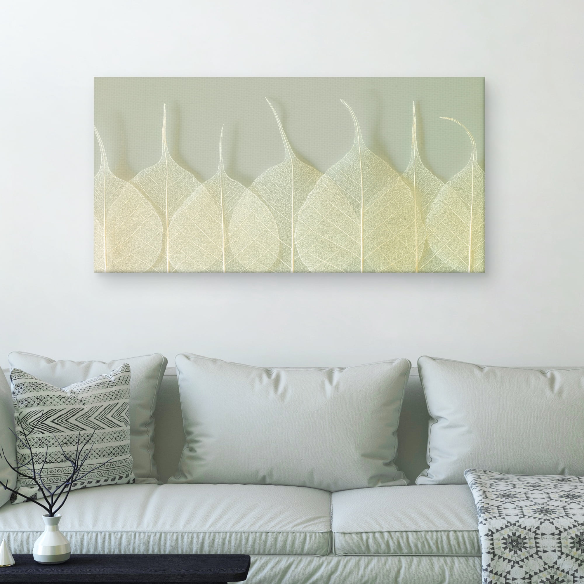 Interlace by Assaf Frank Layered Leaves Canvas Art