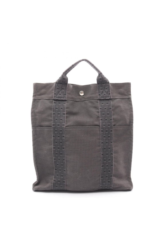 Pre-Owned Hermes Herline Ad MM Backpack/Rucksack/Handbag, Canvas/Nylon Canvas, Men's/Women's,...