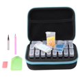 thumbnail image 3 of Storage Case Display Box Jewelry Supplies Compact Size Exquisite Dustproof Painting Kit Multipurpose Organization, 3 of 9