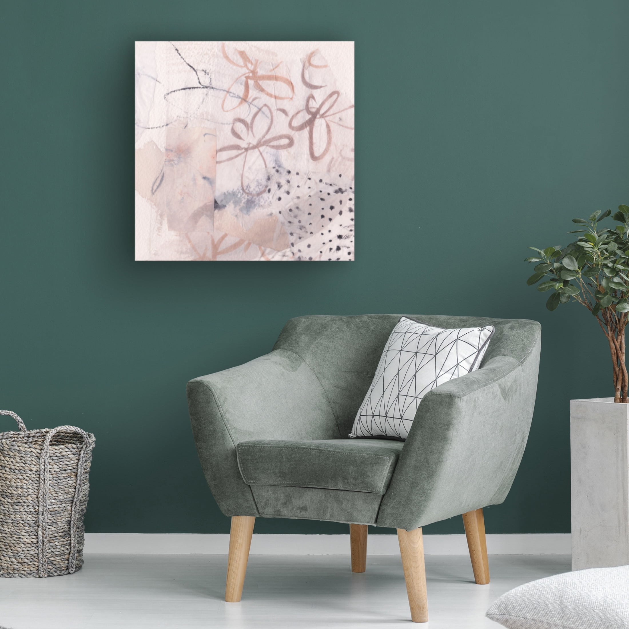 Trademark Fine Art Melissa Wang  Mirage de Fleur III Canvas Wall Art