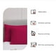 thumbnail image 4 of Fundas de Almohada 20 X 20 Funda de Almohada Doble Acolchada de Color Sólido, Funda de Almohada de Sobres de 51X76Cm, 4 of 6