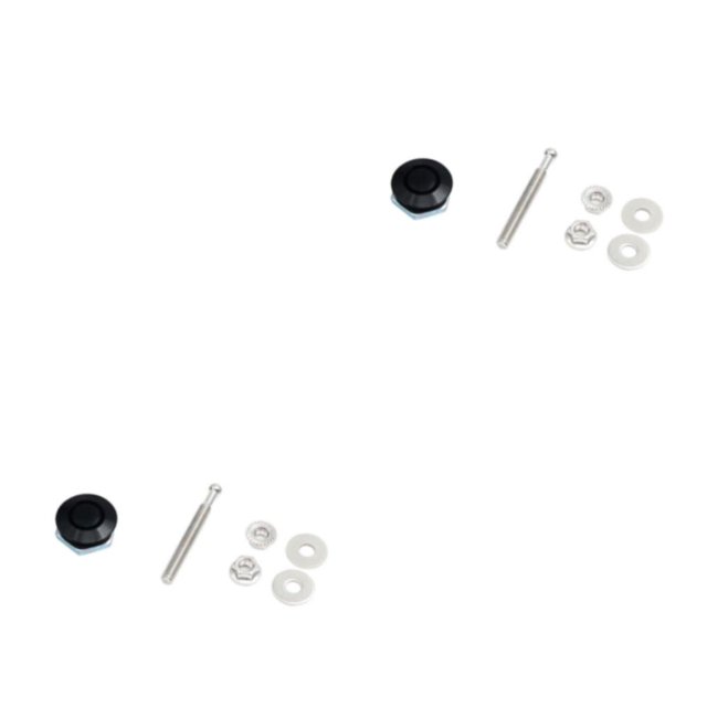 ZheElen Lightweight And Stylish Hood Lock For Car Modification Multiple Sizes black DP16-25 2Set
