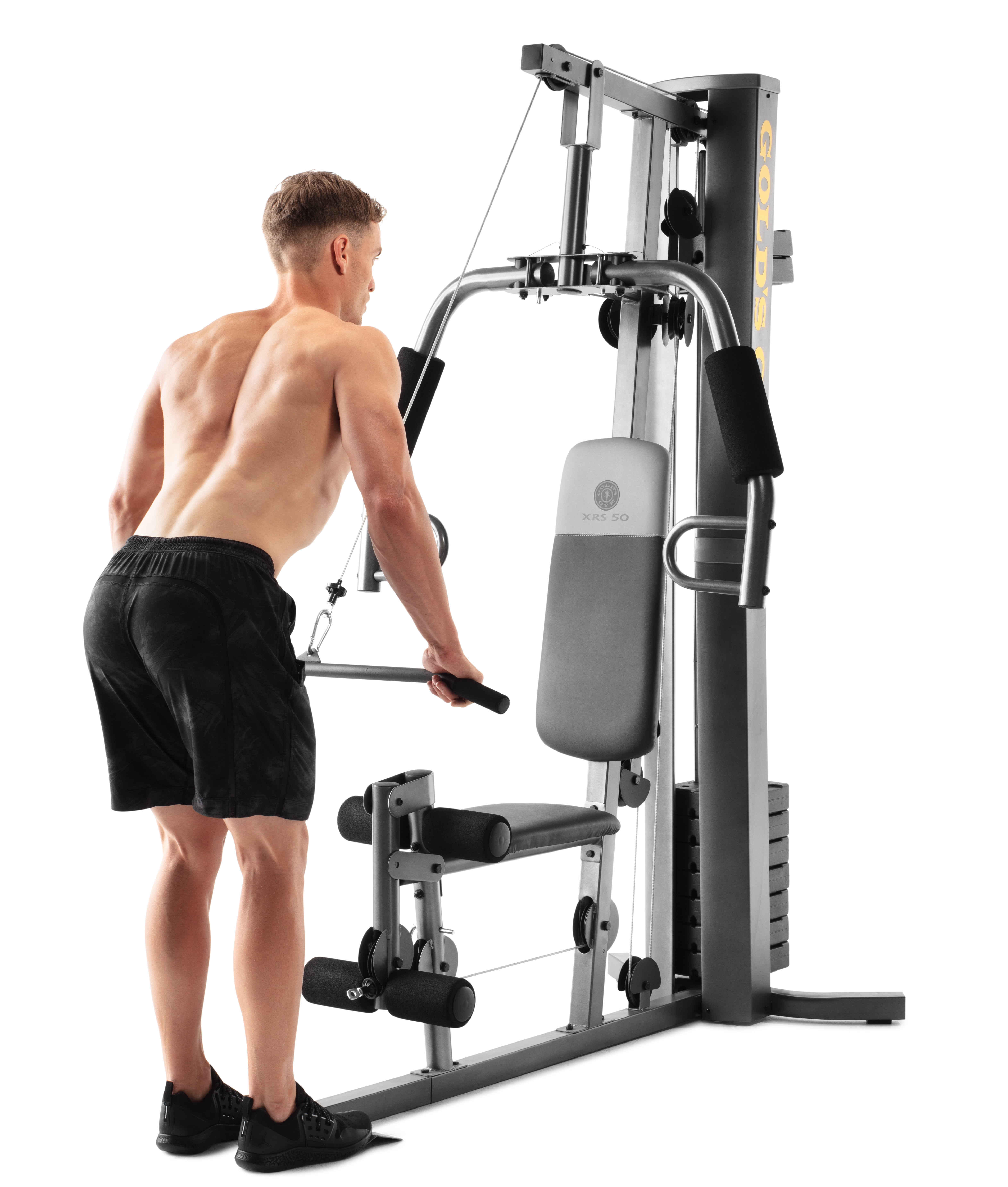 Gold S Gym Xrs 50 Home With High And Low Pulley System
