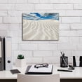 thumbnail image 3 of Epic Graffiti 'Rippled White Dune' by Mark A Paulda, Canvas Wall Art, 16"x12", 3 of 8