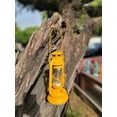 thumbnail image 3 of Vintage style Hurricane Lantern Antique Collectible Electric Decorative Lamp In yellow Colour., 3 of 7