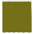 thumbnail image 3 of Ambesonne Rain Shower Curtain, Bumble Bee Honeycomb Ogee, 69"Wx75"L, Yellow Black and White, 3 of 3