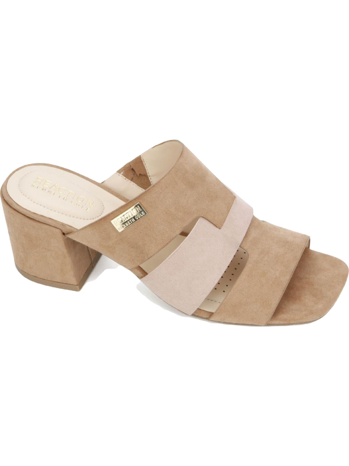 Gentle Souls by Cole Womens Mix Cut Out Mule Open Toe Heel