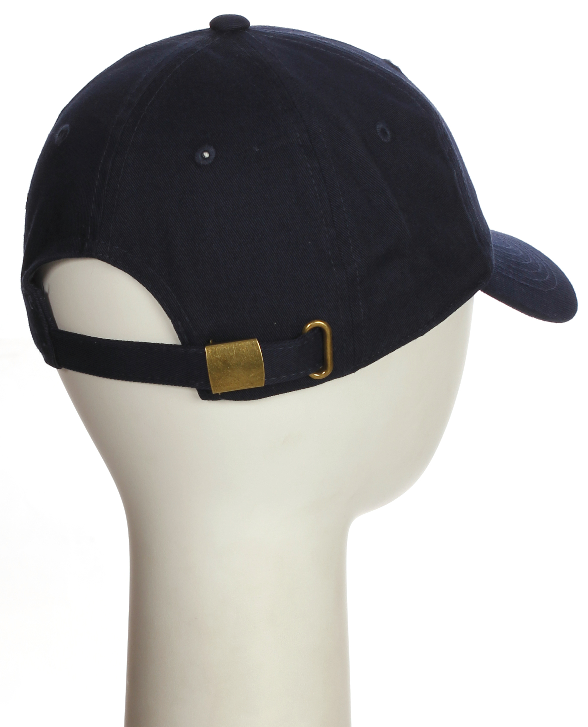 Customized Number Hat 00 to 99 Team Colors Baseball Cap, Navy Hat White Blue Number 52 - image 3 of 4