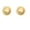 Yellow Gold, variant on AVORA 14K Yellow Gold 10mm Polished Ball Stud Earrings