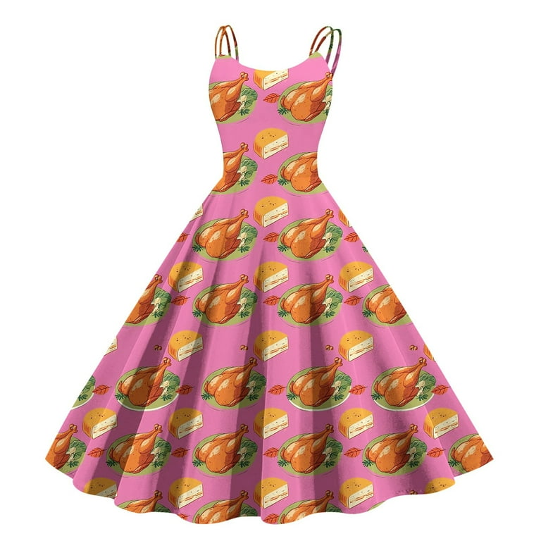 Fashionable And Versatile Thanksgiving Turkey Print Oversized Skirt Cold  Shoulder Prom Dress Formal Dress Dresses for Women Party Wedding plus Size  Long plus Size Formal Dress Tie Dresses for Women - Walmart.com