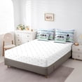 thumbnail image 4 of YST 7Pcs Comforter Set, Adventure Theme Bedding Set, Queen Size, Polyester, 7-Piece, 4 of 5