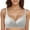 Grey, variant on Women's Push Up Bra - Jelly Glue Soft Support Three Letter Underwear Women's Fashion High Looking Fixed Cup no Steel Ring U Shaped Back Bra,Strap Bras for Women,Color: Red Size: XL