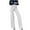 White, variant on XFLWAM Women's Pull-on Stretchy Dress Pants with High Waist Slacks with Pockets for Business Casual Blue M