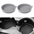 thumbnail image 1 of Universal Silicone Car Cup Holder Coasters Non-Slip Insert 2Pack, 1 of 6