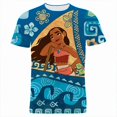 thumbnail image 1 of Moana dibujos animados Anime Kleidung Für Kinder Sommer Kurzarm 3D Druck Frauen camiseta Casual Übergroßen männer camisetas xuanjing unisex, 1 of 2
