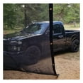 thumbnail image 4 of KriKac (2 Pack) 8'x10' Black 70% Shade Mesh Tarp for Outdoor w/Grommets - 6 Oz Extra Durable Heavy Duty Mesh Tarps for Dump Truck, Rolloff Trucks - Mesh Shade Net Cloth for Sun, Plant, Patio, 4 of 8