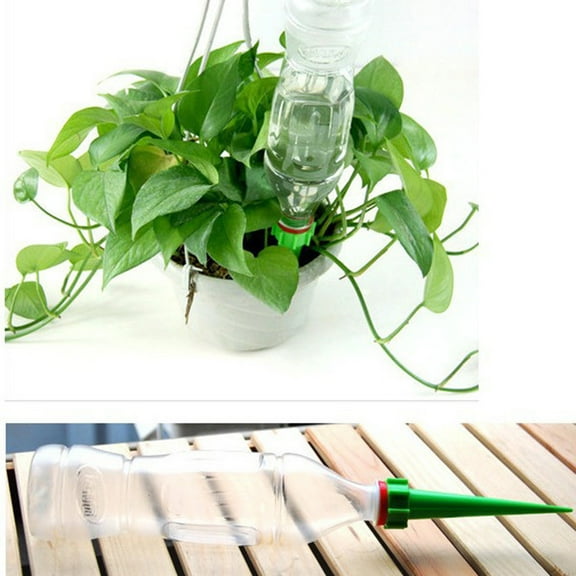 Raindrops 8Pcs Watering Irrigation Spikes Automatic Drip Irrigation Spikes for Garden and Indoor Plants
