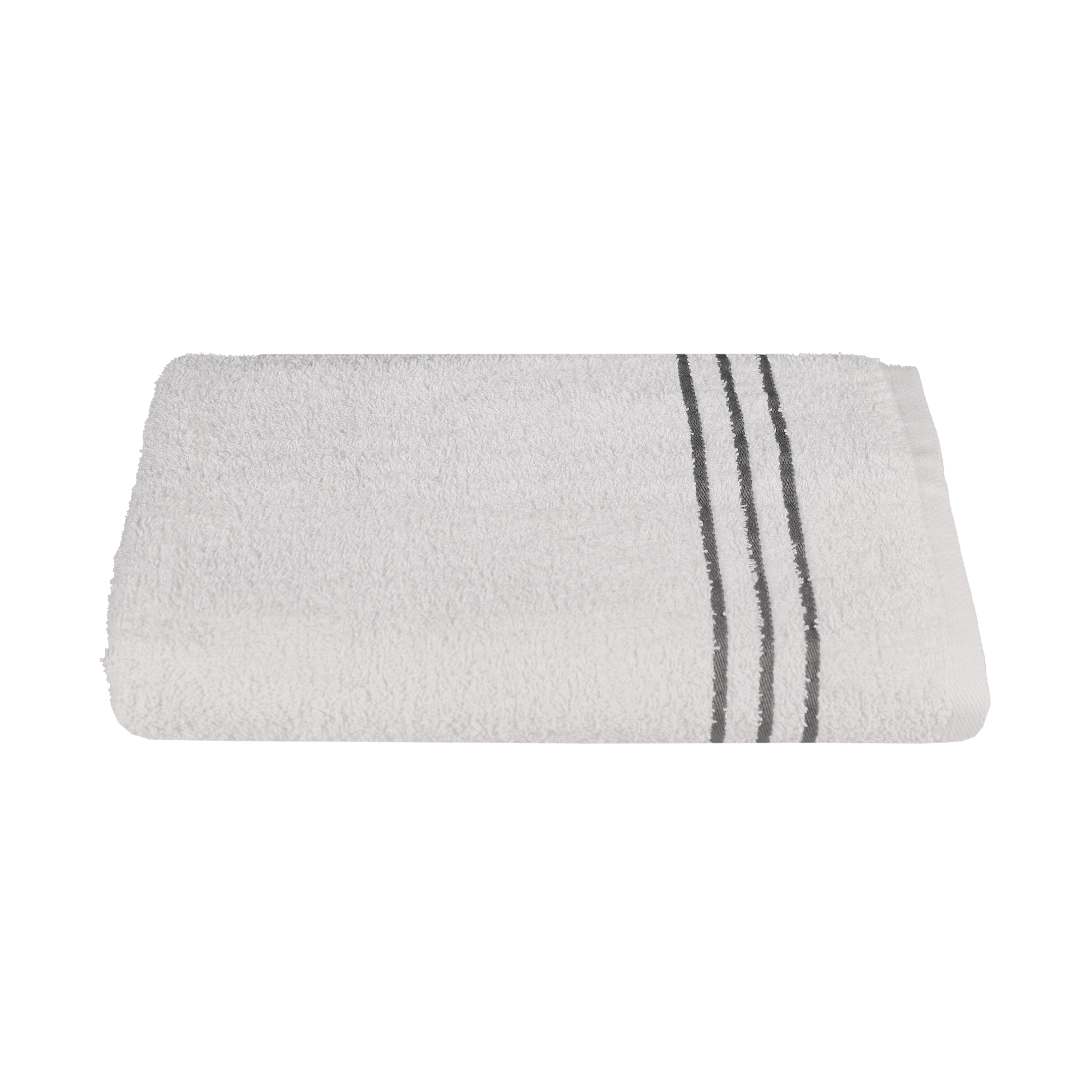 Mainstays Soft & Plush Cotton Bath Towel, White
