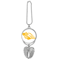 thumbnail image 1 of Mexico Totems Mexican Eagle Ancient Civilization Silver Wing Car Pendant Decoration, 1 of 4