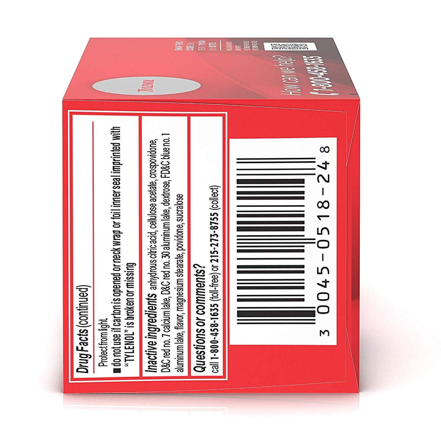 TYLENOL Chewable Tablets Grape Flavor 24 ct.