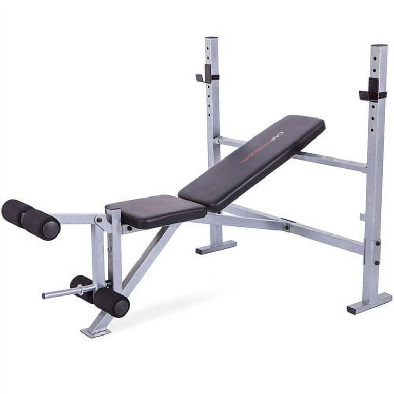 Cap strength deluxe weight bench deals