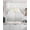 Grey, variant on Wildflowers Swag Kitchen Curtains Sets for Windows 24 Inch Length, Spring Country Black Grey Floral Leaf Plant Short Window Curtain Panels Swags Valances and Tiers 3 Piece Set for Cafe/Dining Room