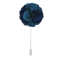 thumbnail image 2 of 3 Pieces Men's Lapel Pin Handmade Satin Flower Boutonniere Pin with Gift Box for Suit Wedding Groom, 2 of 6