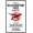 Warning Sign 2, variant on Vending with Left Arrow Warning Sign - 8"x12", Room Security Metal Decor for Business, Home, Outdoor/Indoor, Road, Yard, Garage, Street