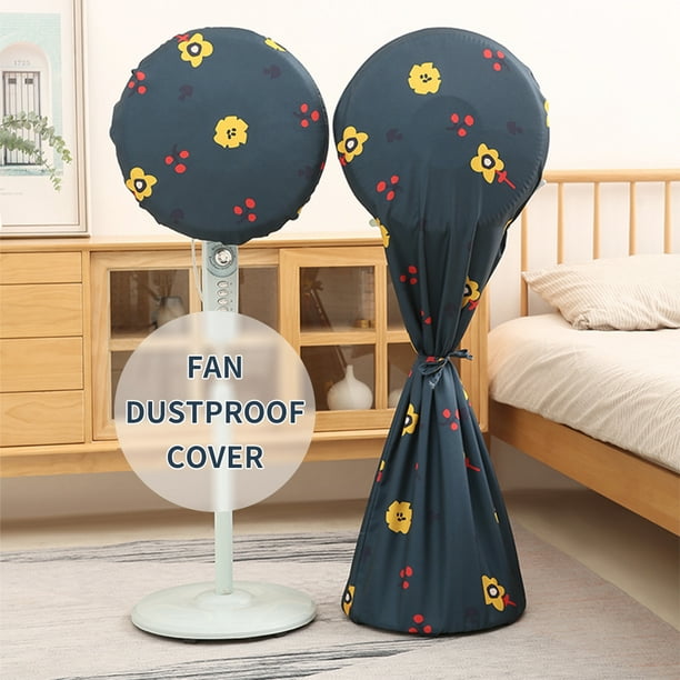 45Cm Round Electric Fan Dust Dustproof Cover Damp-Proof Cover For Pedestal Fan Floor Fan