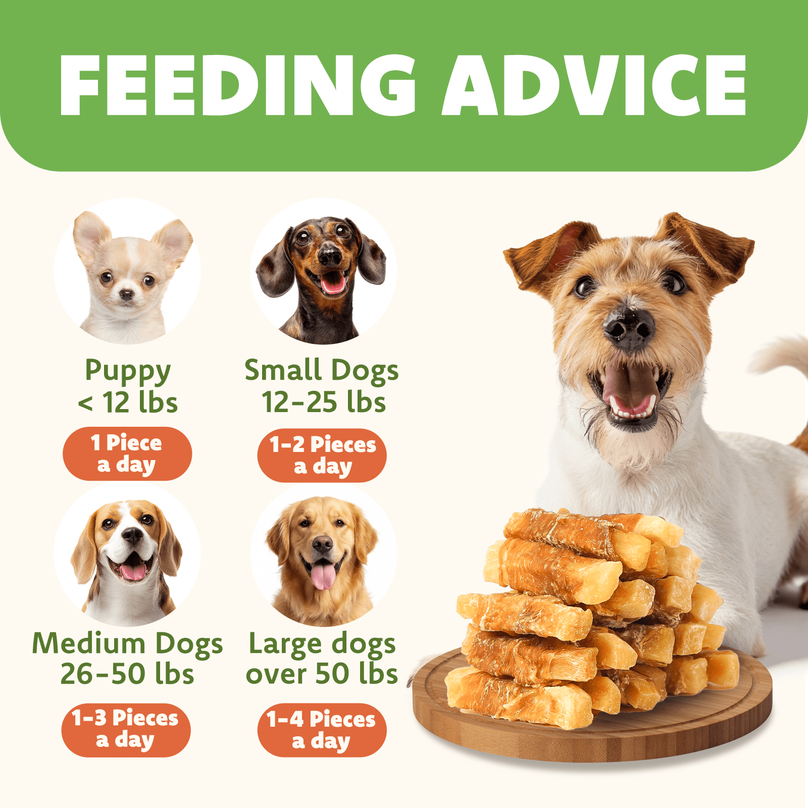 (2 pack) MON2SUN Chicken Wrapped Sweet Potato Small Dog Treats, 13 oz