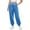 Z2-Blue-fuzzy fleece pants, variant on Frostluinai Fuzzy Fleece Sweatpants Women Drawstring Elastic Waist Cinch Bottom Joggers Solid Casual Warm Fall Winter Sherpa Pants