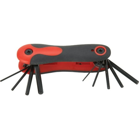 

1PACK Do it SAE Folding Hex Key Set 9-Piece
