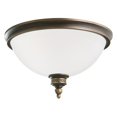 thumbnail image 2 of Sea Gull Lighting Laurel Leaf 75350EN3 Flush Mount Light, 2 of 2