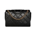 thumbnail image 2 of Tory Burch Fleming Women's Soft Leather Quilted Convertible Shoulder Bag, 2 of 4