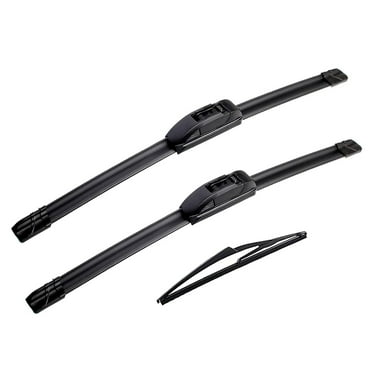 Windshield Wipers-26" 17" 12" Front and Rear Wiper Replacement for 2015-2021 Nissan Rogue Wiper Blades for MY Car(3 Pack)