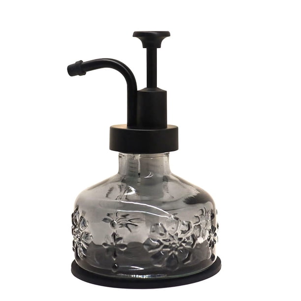 Dispensador de jabón OCTMUSTARD de vidrio para cocina y baño