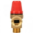 thumbnail image 4 of SENRISE Brass Safety Valve G Thread for Water Oil 3/4 inch FeMale 3 Bar Gold and Red, 4 of 4
