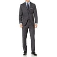 thumbnail image 3 of Caravelli Men's 60560 3-Piece Single Breasted Slim Fit Vested Suit. Midnight Blue - 46R, 3 of 12