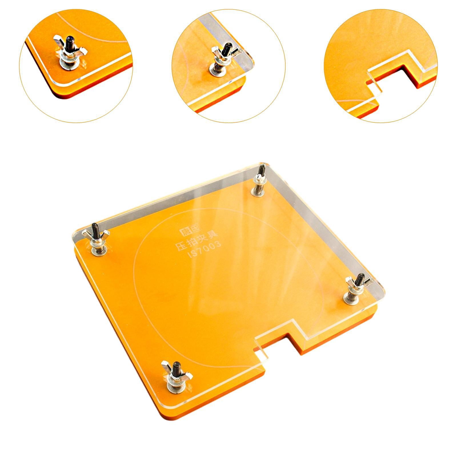 harayaa Table Tennis Paddle Press Accessory Stable Control Racket Press Clamp Durability