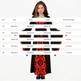 thumbnail image 3 of KAUOD Girls Vampire Princess Dress Clothes Halloween Party Dresses for Kid Age 3-12, 3 of 6