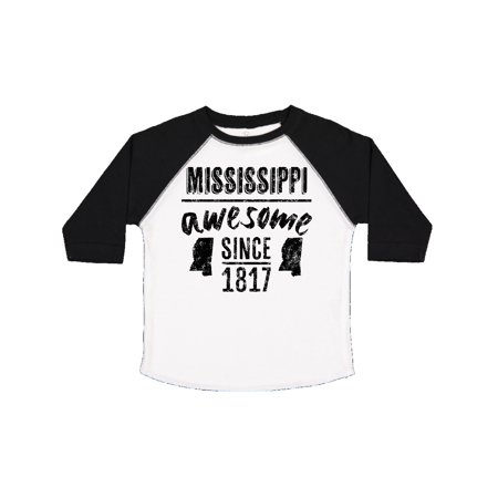 

Inktastic Mississippi Awesome Since 1836 Gift Toddler Boy or Toddler Girl T-Shirt