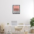 thumbnail image 4 of Stupell Industries Mid-Century Pink Dotted Pattern Black Floating Frame Canvas Art, 17 x 21, by Michael Willett, 4 of 8