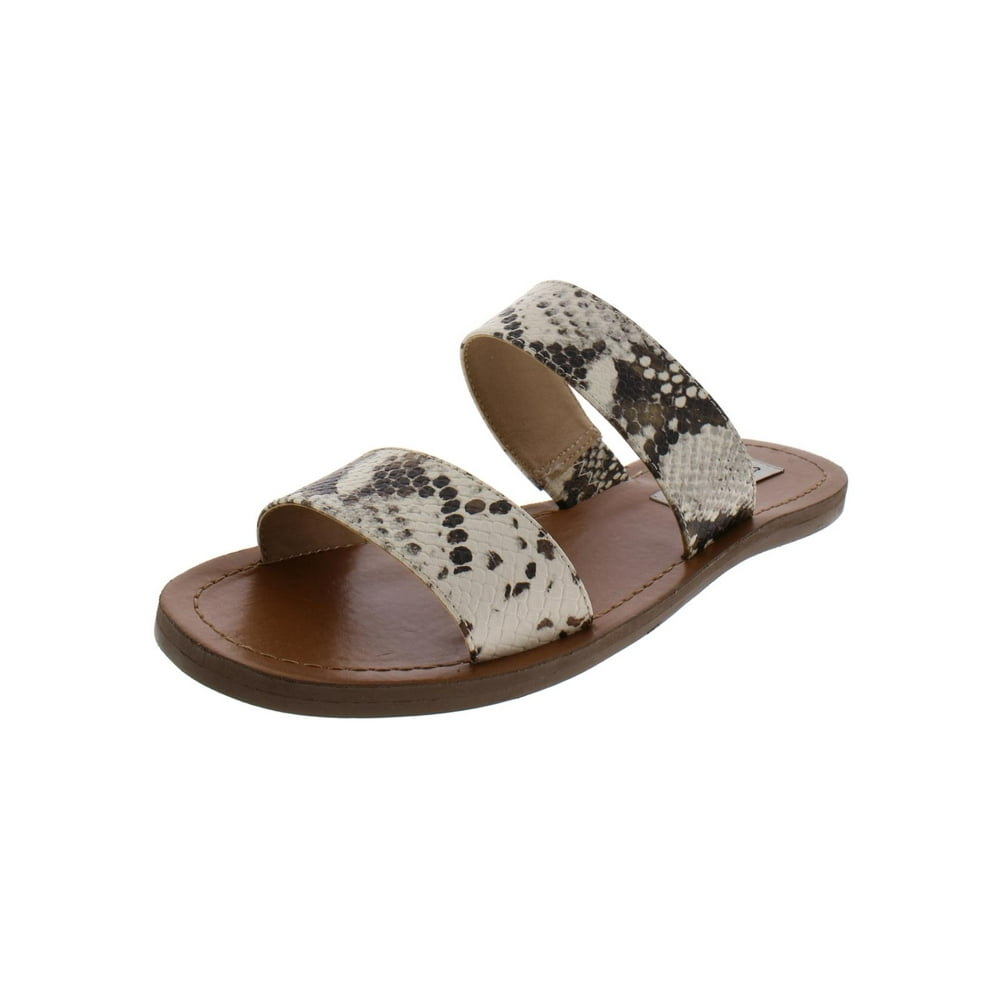 steve madden slides white