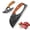 2Pcs-C, variant on Hand Forged Kitchen Knife，Premium Hand-forged Chef's Knife Featuring An Ergonomic, Non-slip Handle; Suitable for Outdoor Use and Camping.