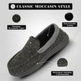 Men’s Moccasin Slippers Indoor Outdoor House Shoes Memory Foam Slippers