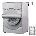 thumbnail image 3 of Washing Machine Cover With Front Openings Waterproof Dust Proof Silver Large Size, 3 of 4